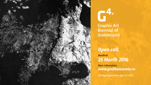 [Take part in] 4th Graphic Art Biennial of Szeklerland