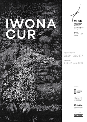 Photo report from the opening of exhibition: Iwona Cur. Graphics