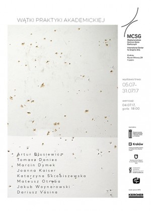Photoreport from opening of exhibition "Wątki praktyki akademickiej"