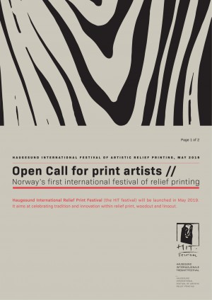 [Take part in] Haugesund International Festival of Artistic Relief Printing